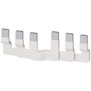Set of link rails between delta contactor 3RT1.7 and star (wye) contactor 3RT1.6 , at output side