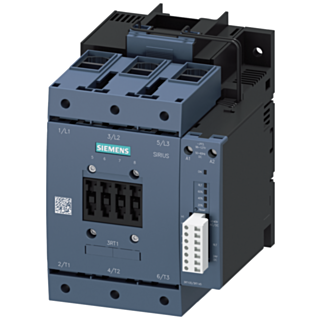 Contactor, AC-3e, 115 A/55 kW/400 V, 3-pole, 96-127 V AC/DC, PLC-IN optional, 1 NO+1 NC, box terminal/screw terminal