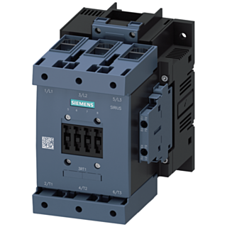 Contactor, AC-3e, 150 A/75 kW/400 V, 3-pole, 23-26 V AC/DC, 2 NO+2 NC, box terminal/screw terminal