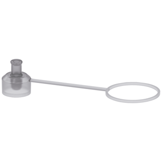 Dust cap for ID key-operated switch, clear