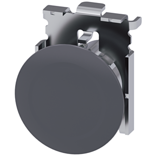 Blanking plug for spare command points, 30 mm, metal matt, sand-gray