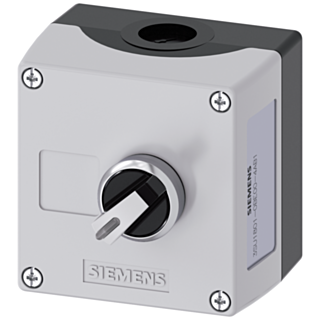 Enclosure for command devices, 22 mm, round