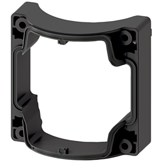 Adapter between enclosure top and bottom for two-pole or 2 single-pole contact modules