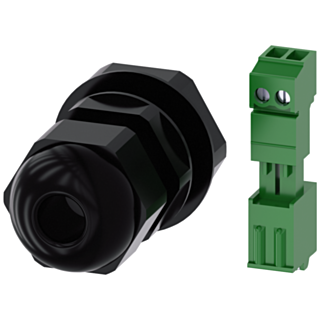 Metric M25 cable gland for AS-i, for enclosure with 4-6 command points