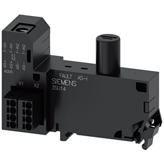 AS-Interface module, 2 safe inputs, 1 LED, white, push-in