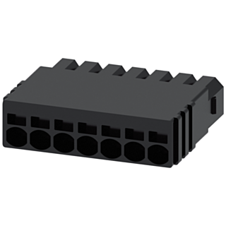 Connector for communication module, 7-pole, spring-type terminal