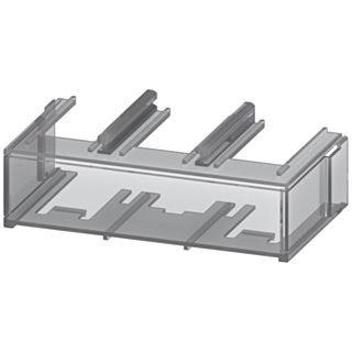 Terminal cover for busbar between contactors S10/S12