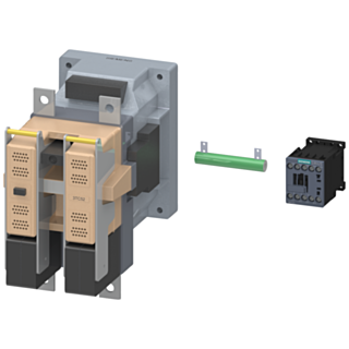 Contactor size 8, 2-pole, DC-3 and 5, 170 A at 750 V auxiliary contacts 21 (2 NO+1 NC)