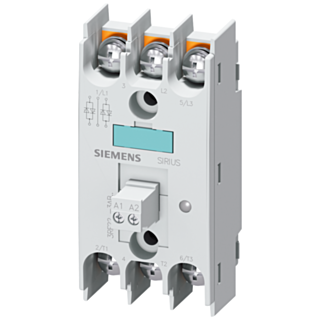 Semiconductor relay 2RF2, 3-phase 30 A 48-600 V/4-30 V DC 2-phase controlled