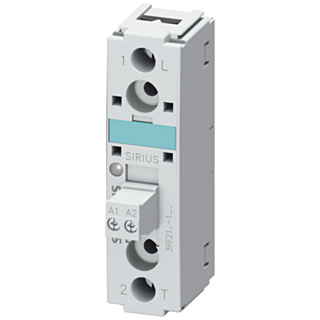 Semiconductor relay 3RF2, 1-phase, W=22.5 mm, 50 A 48-600 V/24 V DC
