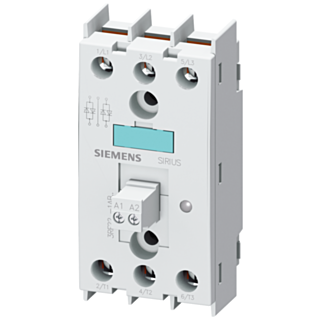 Semiconductor relay 2RF2, 3-phase 55 A 48-600 V/4-30 V DC 2-phase controlled