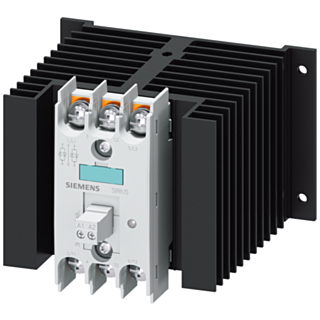 Solid-state contactor 3RF2, 3-ph. AC51 50 A 48-600 V/4-30 V DC 2-phase controlled