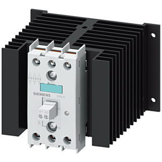 Solid-state contactor 3RF2, 3-ph. AC51 40 A 48-600 V/110 V AC 3-phase controlled