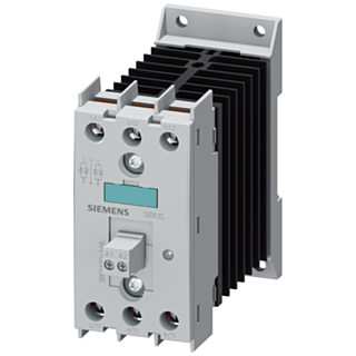 Solid-state contactor 3RF2, 3-ph. AC51 20 A 48-600 V/230 V AC 2-phase controlled