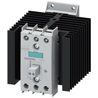 Solid-state contactor 3RF2, 3-ph. AC51 30 A 48-600 V/110 V AC 3-phase controlled