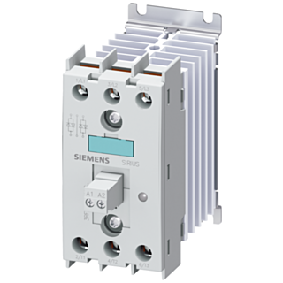 Solid-state contactor 3RF2, 3-ph. AC51 10 A 48-600 V/230 V AC 2-phase controlled
