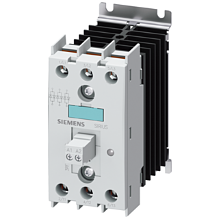 Solid-state contactor 3RF2, 3-ph. AC51 10 A 48-600 V/4-30 V DC 3-phase controlled