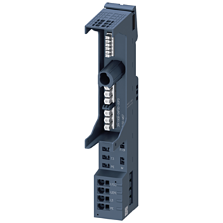 BaseUnit ET 200SP with F-DI infeed for motor starter with infeed 500 V