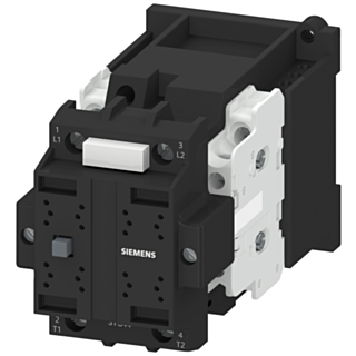 Contactor size 2, 2-pole DC-3 and 5, 32 A auxiliary switch 22 (2 NO + 2 NC) AC operation