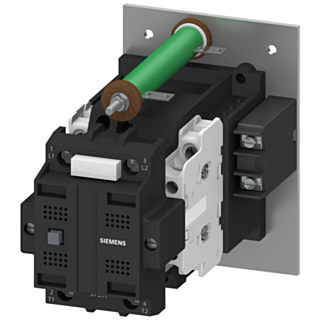 Contactor size 2 2-pole with OFF delay Auxiliary switch 2 NO + 1 NC 380/440 V AC
