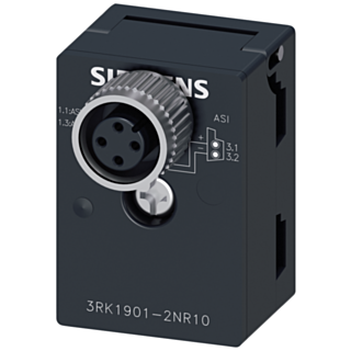 AS-Interface M12 branch U_ASI without Uaux, with M12 socket IP67/68/69K, max. 4 A