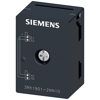 AS-Interface distributor compact for AS-i shaped cable IP 67/68/69K, maximum 8 A