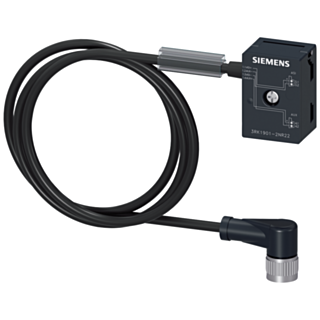 AS-Interface M12 branch U_ASI and Uaux, 2 m, M12 cable socket IP67/68/69K, max. 4 A