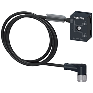AS-Interface M12 branch U_ASI and Uaux, 1 m, M12 cable socket IP67/68/69K, max. 4 A