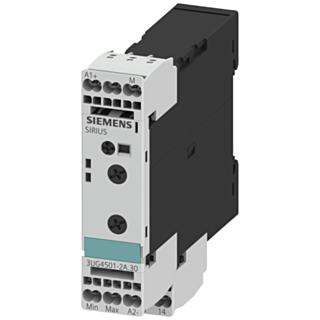 Analog monitoring relay, resistance monitoring from 2 to 200 kohm