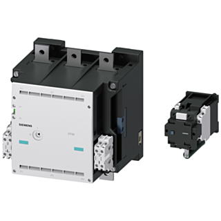 Contactor size 14, 3-pole, AC-3, 335 kW, 400/380 V (690 V) (3 NO + 3 NC) 3TC4417-4 A