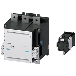Contactor size 14, 3-pole, AC-3, 450 kW, 400/380 V (690 V) (3 NO + 3 NC) 3TC4417-4 A