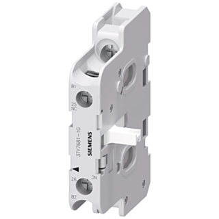 Auxiliary switch for coil switchover with DC economy circuit