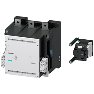 Contactor size 14, 3-pole AC-3 335 kW, 400/380 V (690 V) auxiliary switch 33 (3 NO + 3 NC)