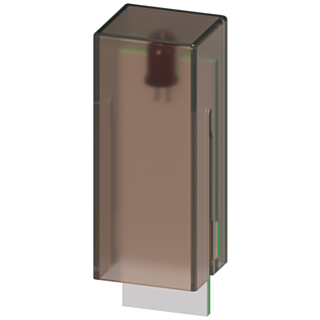 LED module, red for plug-in relay, series PT and RT for 230 V AC, without freewheeling diode