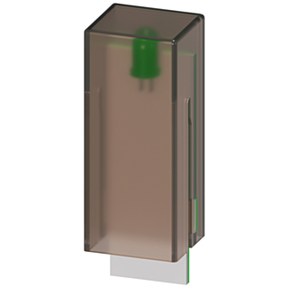 LED module, green, 230 V AC