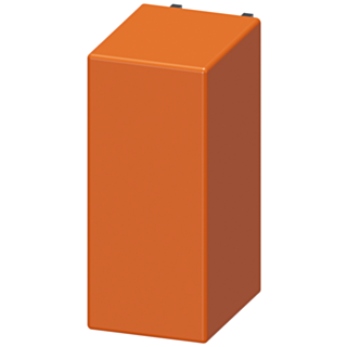 Plug-in relay 1 change-over contact, hard gold-plated 24 V DC,  for LZS sockets