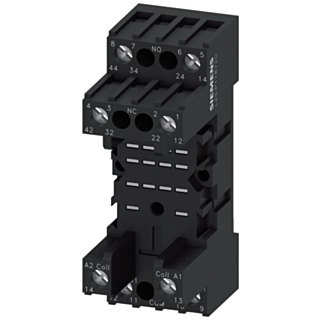 Plug-in base for mounting for 2 CO, devices