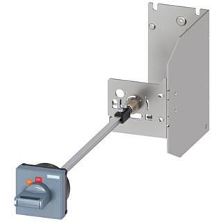 Door-coupling rotary operating mechanism for harsh conditions, S2, handle gray