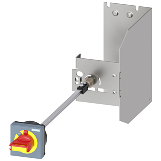 Door-coupling rotary operating mechanism for circuit breaker, S3, handle EMERGENCY OFF