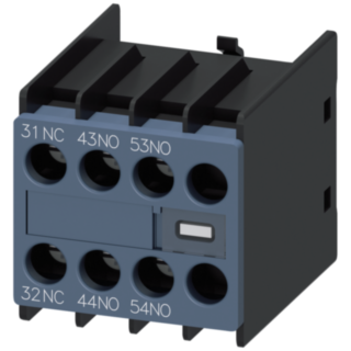 Auxiliary switch, 2 NO + 1 NC, current path 1 NC, 1 NO, 1 NO, special variant for contactors