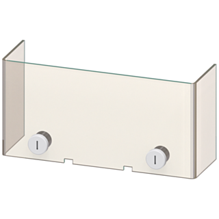 Terminal cover for transformer 3UF18 68-3F and contactor 3TF68, from 2 terminals