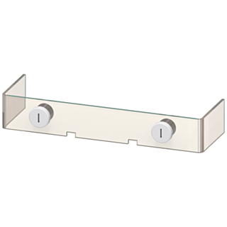 Terminal cover short for screwed union connection between contactor 3TF68 and transformer