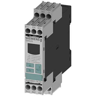 Digital monitoring relay speed monitoring from 0.1 to 2200 rpm