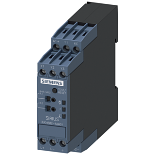 Analogically adjustable insulation monitoring relay, up to 250 V AC, 15-400 Hz, up to 300 V DC, 1 CO, 24-240 V AC/DC, screw terminal
