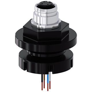 Adapter M12 connector female for M20/M25