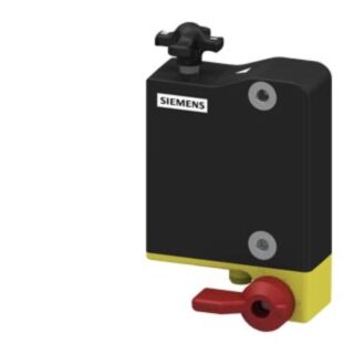 RFID safety switch with tumbler, plastic, with escape release, red lev