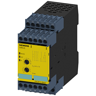 Safety switching device safety-oriented standstill monitoring, 24 V DC, 45 mm