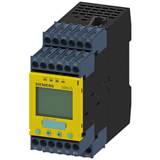 Safety switching device safety-oriented speed monitoring, 24 V DC, 45 mm