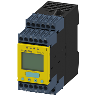 Safety switching device safety-oriented speed monitoring, 24 V DC, 45 mm