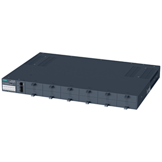 SCALANCE XR324-12M TS man. Layer 2 switch, 12x f. media mod., front ports, rail